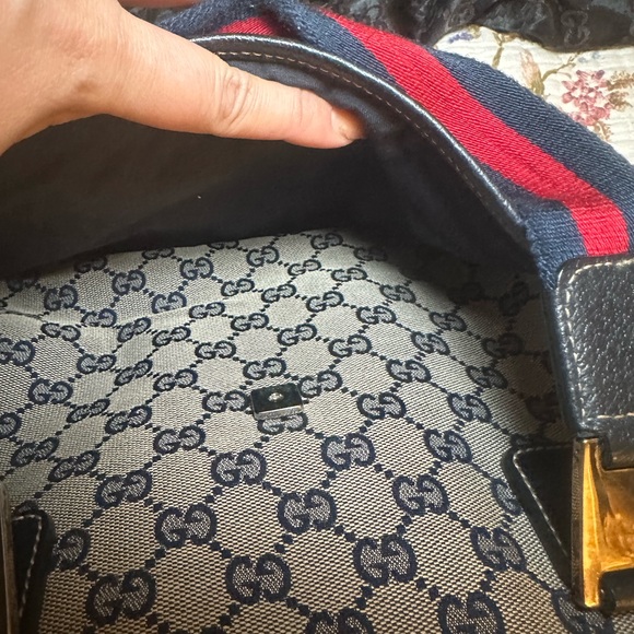 Authentic Gucci Monogram tote/Shoulder Bag - Picture 7 of 13